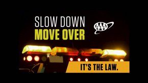 Slow down, move over. It's the law.