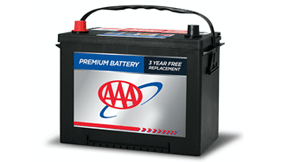 A AAA battery.