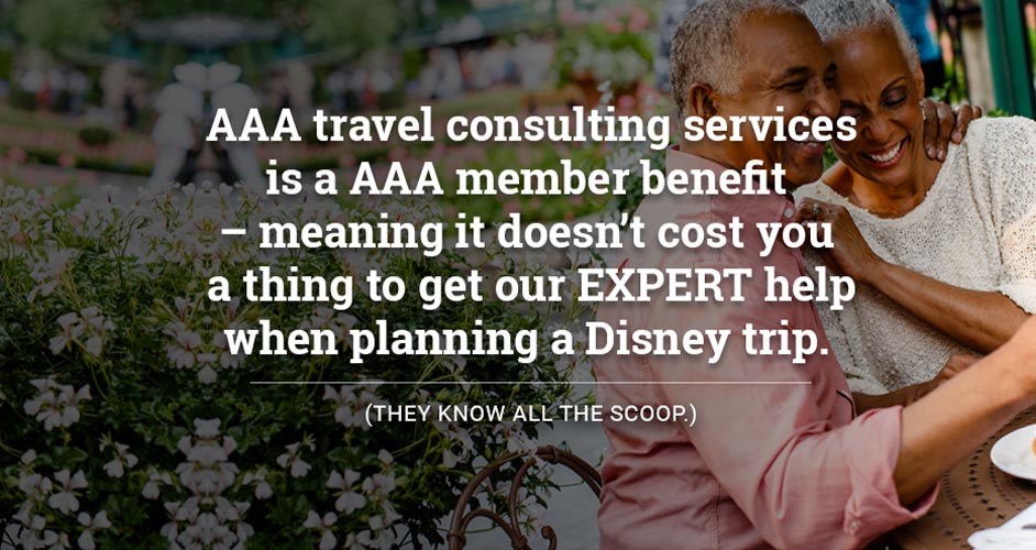 Travel agent services is a AAA member benefit 