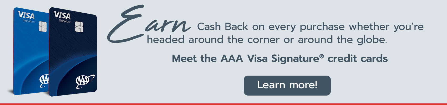 Meet the AAA Signature Visa Credit Cards